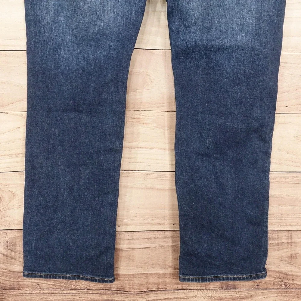 American Eagle Jeans Mens 40x32 Blue Original Straight Airflex+ Denim Pants